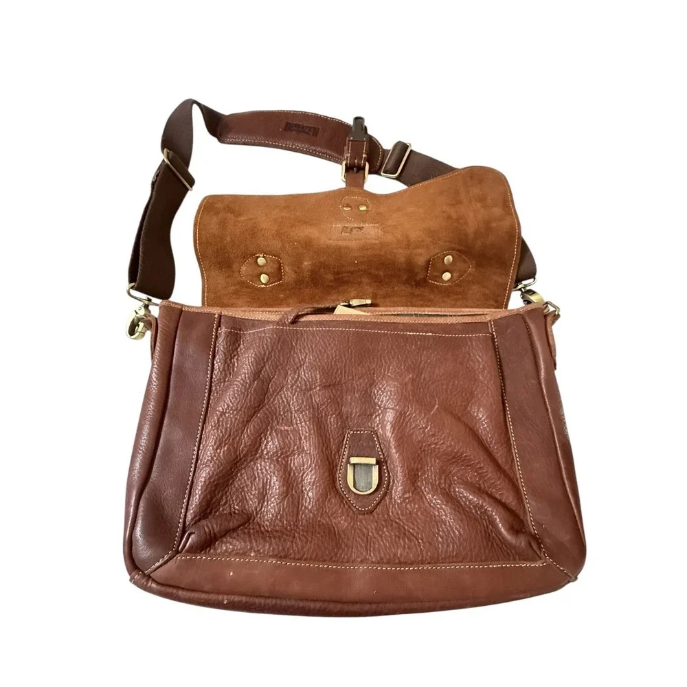 Duluth Trading Company All-Business Leather Briefcase